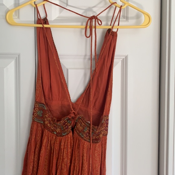 SOLD Burnt orange urban outfitters dress - Picture 4 of 5